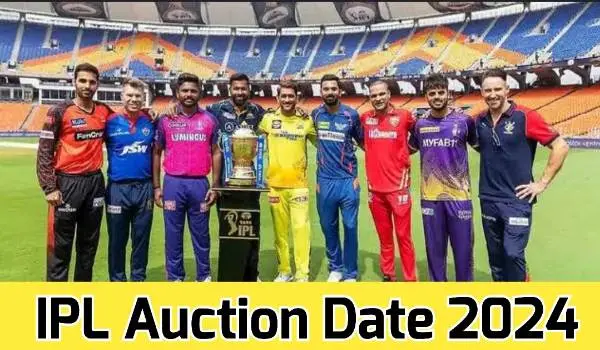 IPL Auction Date